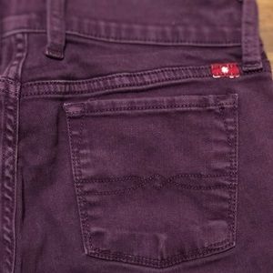 Lucky Brand deep purple jeans